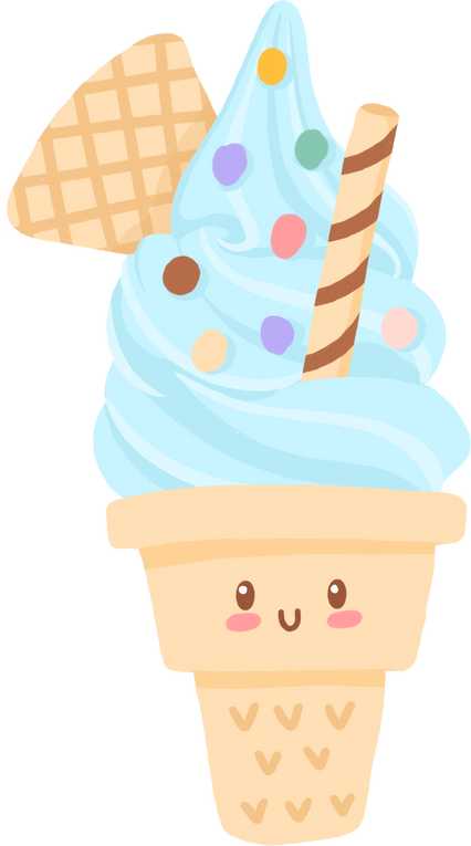 cute ice cream cone